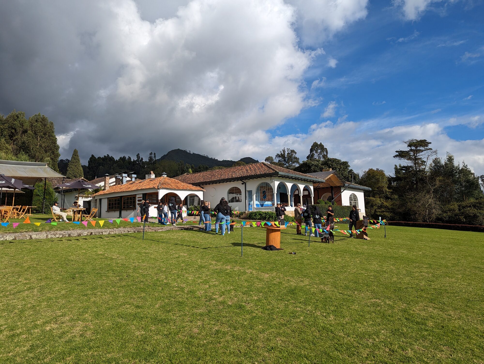Hacienda La Quinta al atardecer